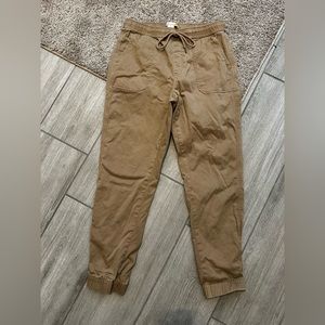 Tan Joggers